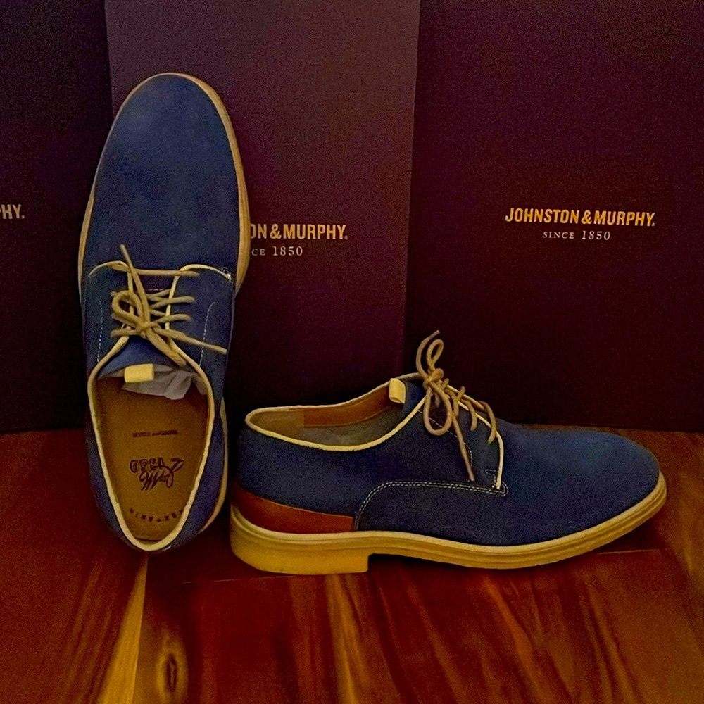 NEW J&M 1850 Suede Oxfords